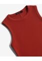 Camiseta Ajustada En Rib  Para Mujer Vino Seven Seven de Seven Seven