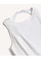 Blusa Con Escote En Espalda  Para Mujer Marfil Seven Seven de Seven Seven