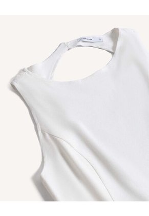 Blusa Con Escote En Espalda Para Mujer Marfil Seven Seven