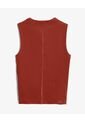 Camiseta Ajustada En Rib  Para Mujer Vino Seven Seven de Seven Seven