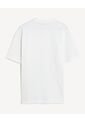 Camiseta Texturizada Manga Corta  Para Hombre Hueso Seven Seven de Seven Seven