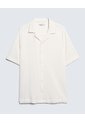 Camisa Para Hombre Manga Corta  Color Crema Marca Seven Seven #45012055 de Seven Seven