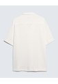 Camisa Para Hombre Manga Corta  Color Crema Marca Seven Seven #45012055 de Seven Seven