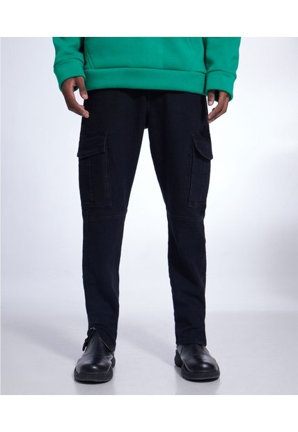 Jean Para Hombre Slim Taper Color Negro Marca Seven Seven #45160468
