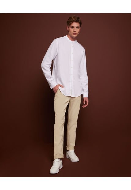 Pantalon Para Hombre Chino Color Beige Marca Seven Seven #45070884
