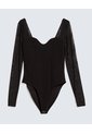 Camiseta Para Mujer Manga Larga Moda Color Negro Marca Seven Seven #28096305 de Seven Seven
