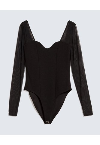 Camiseta Para Mujer Manga Larga Moda Color Negro Marca Seven Seven #28096305 Seven Seven