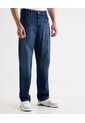 Jean Straight Tono Oscuro  Para Hombre Azul Seven Seven de Seven Seven