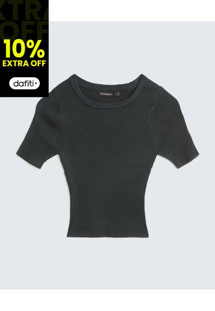 Camiseta Para Mujer Marca Seven Color Verde #28096163
