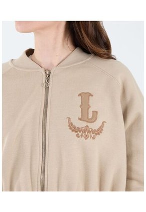 Buzo Para Mujer Zipper Color Piel Marca Seven Seven #28060446