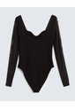 Camiseta Para Mujer Manga Larga Moda Color Negro Marca Seven Seven #28096305 de Seven Seven