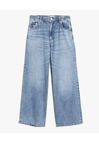 Jean Wide Leg Tono Claro  Para Mujer Azul Seven Seven Seven Seven