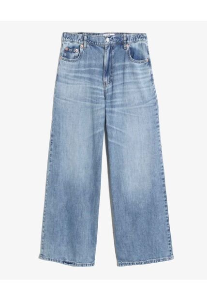 Jean Wide Leg Tono Claro  Para Mujer Azul Seven Seven
