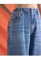 Jean Wide Leg Tono Claro  Para Mujer Azul Seven Seven de Seven Seven
