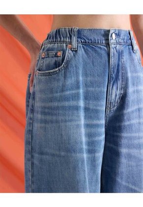Jean Wide Leg Tono Claro Para Mujer Azul Seven Seven