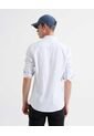 Camisa Estampado De Lunares  Para Hombre Blanco Seven Seven de Seven Seven