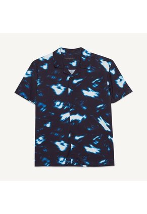 Camisa Para Hombre Manga Corta Color Negro Marca Seven Seven #45011955