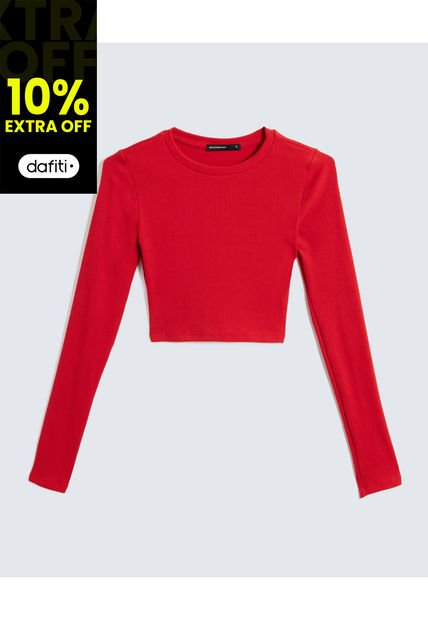 Camiseta Para Mujer Marca Seven Color Rojo #28096175