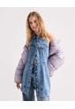 Vestido Denim Trucker  Para Mujer Azul Seven Seven de Seven Seven