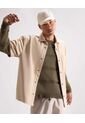 Sobrecamisa Texturizada  Para Hombre Beige Seven Seven de Seven Seven