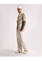 Sobrecamisa Texturizada  Para Hombre Beige Seven Seven de Seven Seven