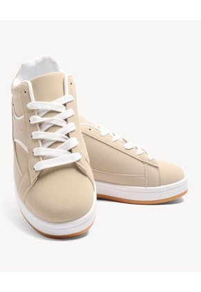 Tenis De Plataforma Con Diseño Casual  Para Mujer Camel Seven Seven