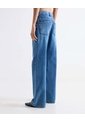 Jean Straight Tono Medio  Para Mujer Azul Seven Seven de Seven Seven