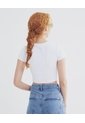 Camiseta Para Mujer Manga Corta Color Blanco Marca Seven Seven #28095903 de Seven Seven