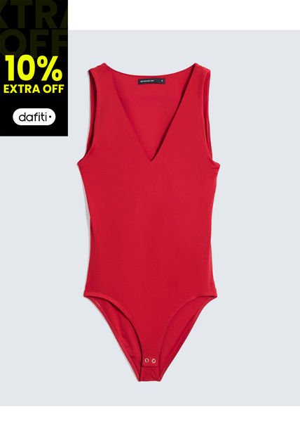 Camiseta Para Mujer M/S Seven Color Rojo #28096189