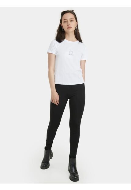 Leggins Para Mujer Largo Color Negro Marca Seven Seven #28230578