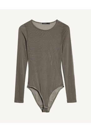 Camiseta Para Mujer Manga Larga Color Verde Oscuro Marca Seven Seven #28095837