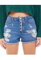 Short Para Mujer  Color Azul  Marca Seven Seven #28190900 de Seven Seven