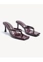 Sandalias Para Mujer Tacon Color Vino Marca Seven Seven #28690095 de Seven Seven
