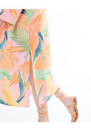 Chaqueta Para Mujer Kimono Color Naranja Marca Seven Seven #28080942