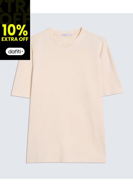 Camiseta Para Hombre Manga Corta Color Arena Marca Seven Seven #45092651