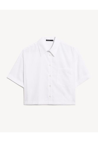 Blusa Camisera Boxy  Para Mujer Blanco Seven Seven Seven Seven