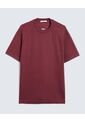 Camiseta Para Hombre Manga Corta Cuello Redondo Color Vino Marca Seven Seven #45092719 de Seven Seven
