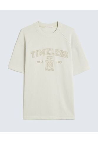 Camiseta Para Hombre Manga Corta Cuello Redondo Color Hueso Marca Seven Seven #45092720 Seven Seven