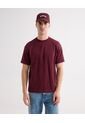 Camiseta Para Hombre Manga Corta Cuello Redondo Color Vino Marca Seven Seven #45092719 de Seven Seven