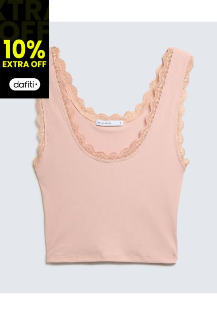 Camiseta Para Mujer Manga Sisa Color Rosa Marca Seven Seven #28096005