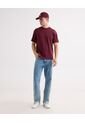 Camiseta Para Hombre Manga Corta Cuello Redondo Color Vino Marca Seven Seven #45092719 de Seven Seven