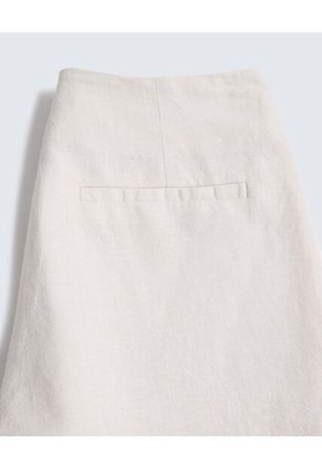 Falda Para Mujer Corto Color Avena Marca Seven Seven #28140908