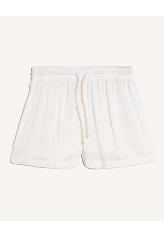 Short  Para Mujer Multiusos Plano Color Hueso Marca Seven Seven #28191152 Seven Seven