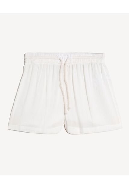 Short  Para Mujer Multiusos Plano Color Hueso Marca Seven Seven #28191152