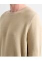 Saco Para Hombre Cuello Redondo Color Beige Marca Seven Seven #45330239 de Seven Seven
