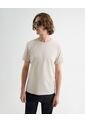 Camiseta Para Hombre Manga Corta Cuello Redondo Color Beige Marca Seven Seven #45092749 de Seven Seven
