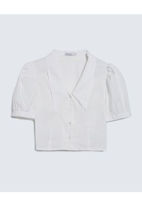 Blusa Para Mujer Manga Corta Color Blanco Marca Seven Seven #28123943