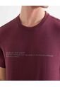 Camiseta Para Hombre Manga Corta Cuello Redondo Color Vino Marca Seven Seven #45092751 de Seven Seven