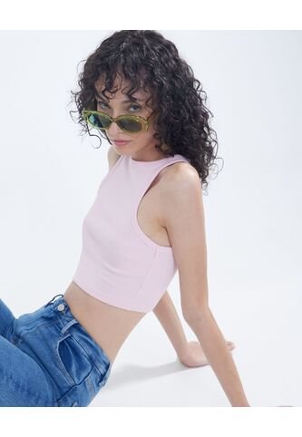 Camiseta Para Mujer Manga Sisa Color Rosado Marca Seven Seven #28095811 Seven Seven