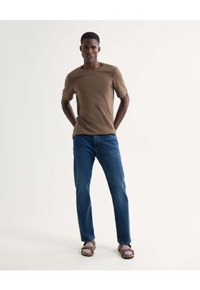 Camiseta Para Hombre Manga Corta Cuello Redondo Color Verde Marca Seven Seven #45092700